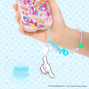 Cinnamoroll Beaded Charm Mobile Phone Wrist Strap Accessory Hamee.com - Hamee US   