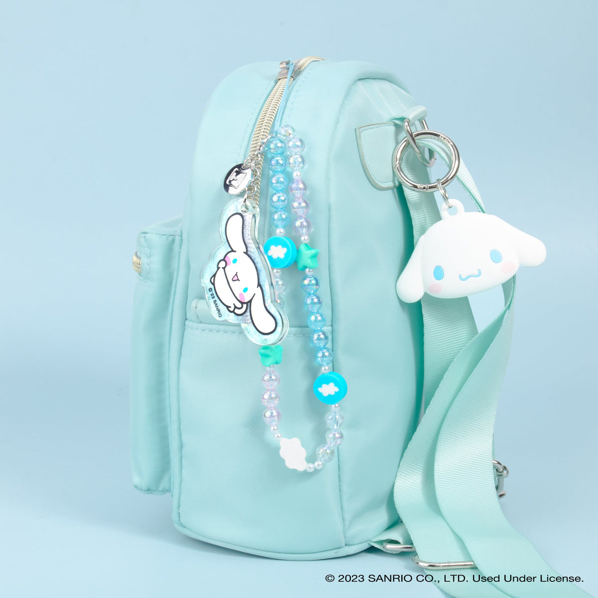 Sanrio Cinnamoroll Beaded Charm Mobile Phone Wrist Strap