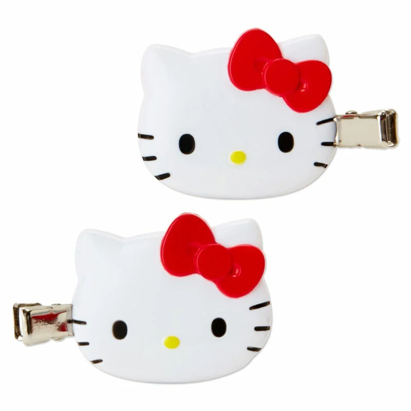 Hello Kitty Mini Hair Clip Set Accessory Japan Original   