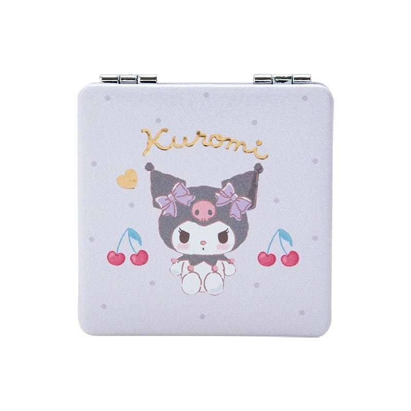 Kuromi 2-Way Compact Mirror Beauty Japan Original   