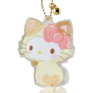 Hello Kitty Acrylic Bag Charm (Cuddly Kitten Series) Accessory Japan Original   