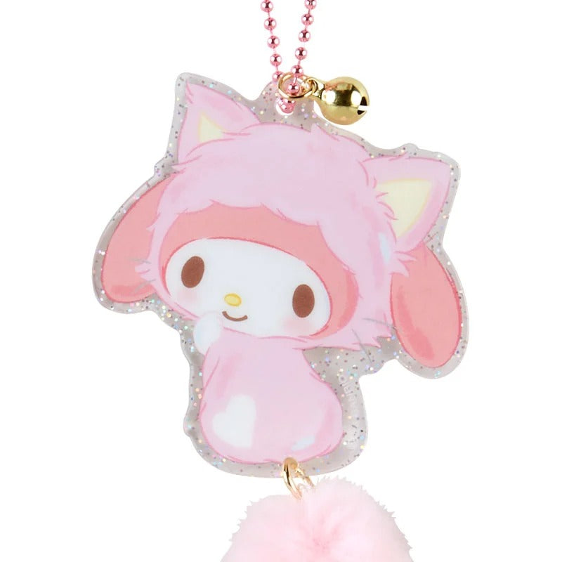 My Melody Acrylic Bag Charm (Cuddly Kitten Series) Accessory Japan Original   