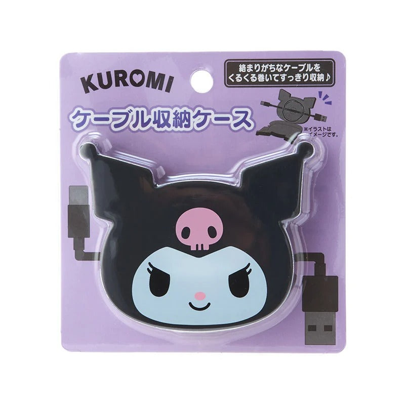 Kuromi Cable Storage Case Accessory Japan Original   