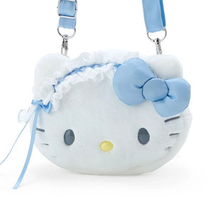 Hello Kitty Plush Crossbody Bag (Sky Blue Series) Bags Japan Original   