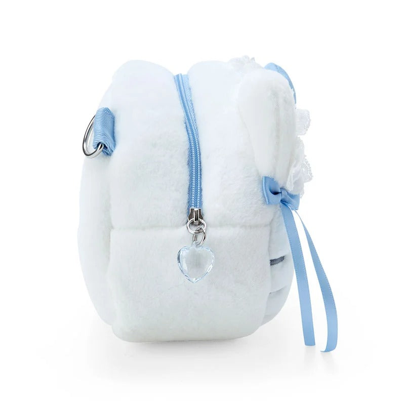 Hello Kitty Plush Crossbody Bag (Sky Blue Series) Bags Japan Original   