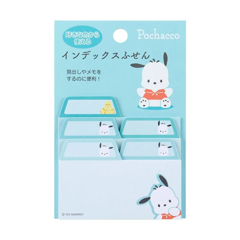 Pochacco Index Tab Sticky Notes Stationery Japan Original   