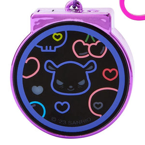 Kuromi Light-Up Keychain (Vivid Series) Accessory Japan Original   