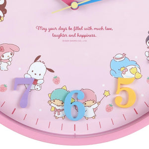 Sanrio Characters Wall Clock Home Goods Japan Original   