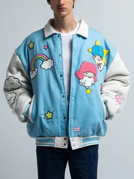 LittleTwinStars x Dumbgood Varsity Jacket