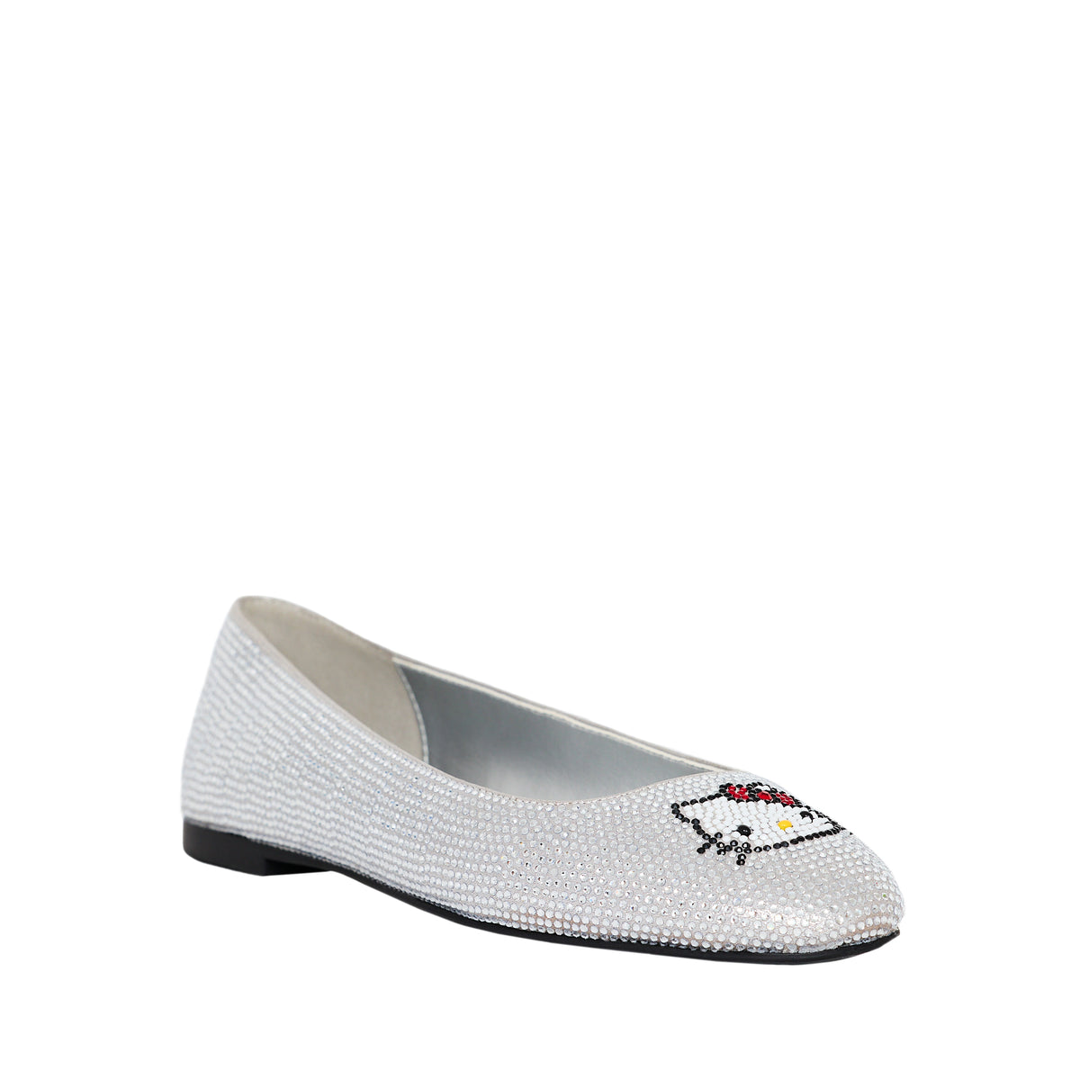 Hello Kitty x Katy Perry Crystal Ballet Flat (Silver) Shoes Katy Perry Collections   