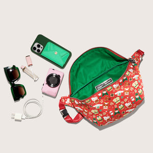 Hello Kitty and Friends x Stoney Clover Lane Holiday Jumbo Fanny Pack Bags STONEY CLOVER LANE   