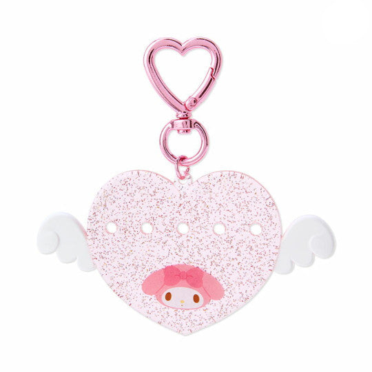 My Melody Customizable Heart Keychain (My Pachirun Series) Accessory Japan Original