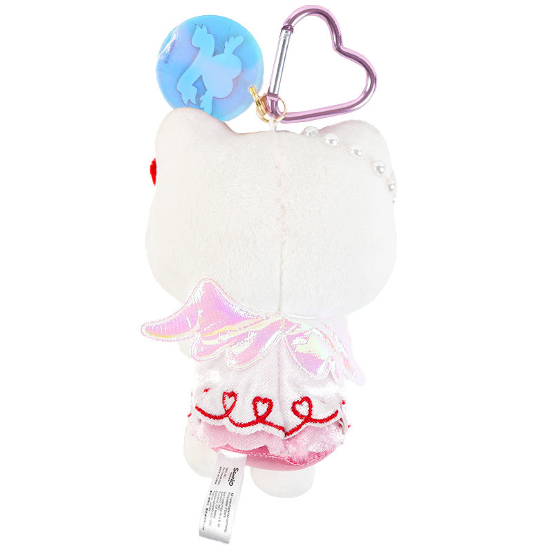 Hello Kitty Bright Plush Mascot Keychain  (Bright and Dark Angel Series) Plush Global Original   