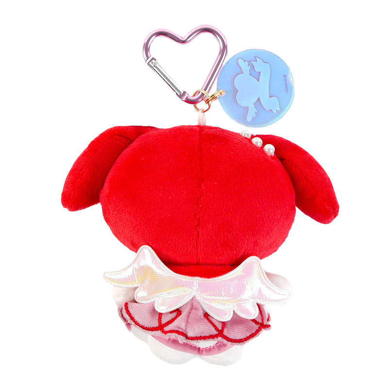 My Melody Bright Plush Mascot Keychain (Bright and Dark Angel Series) Accessory Global Original