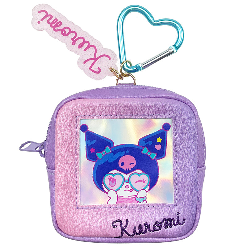 Kuromi Mini Zip Pouch (Kuromi Loves U) Accessory Global Original