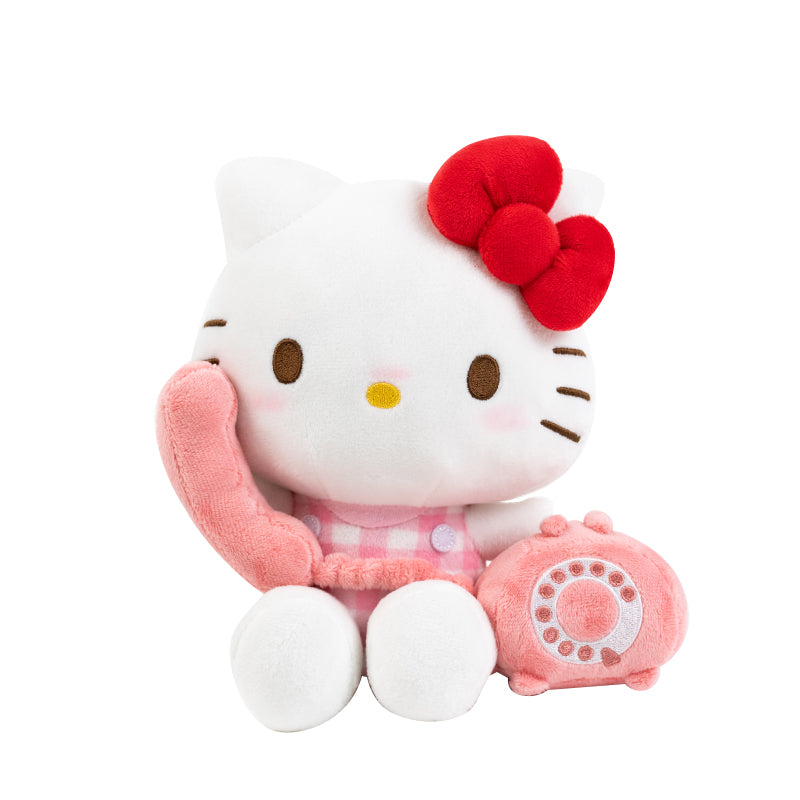 Hello Kitty 50th Anniv. 8&quot; Plush (Full of Happy Series) Plush Global Original   