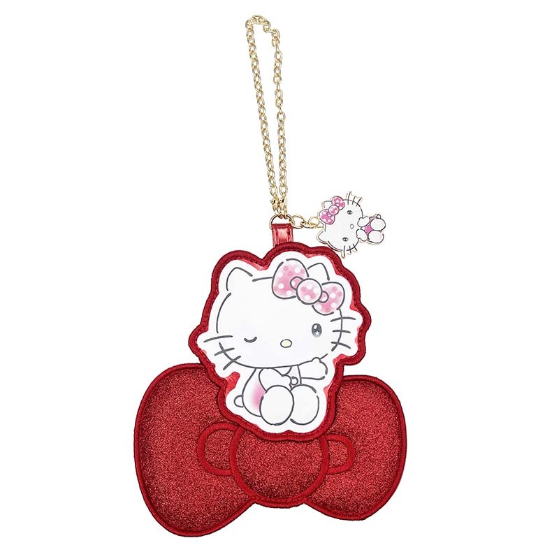 Hello Kitty 50th Anniv. ID Card Holder (Metallic Bow Series) Accessory Global Original