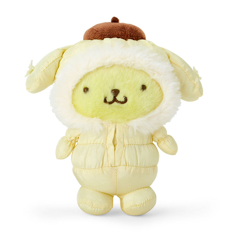 Pompompurin Plush Mascot Keychain (Winter Snowsuit Series) Accessory Japan Original   