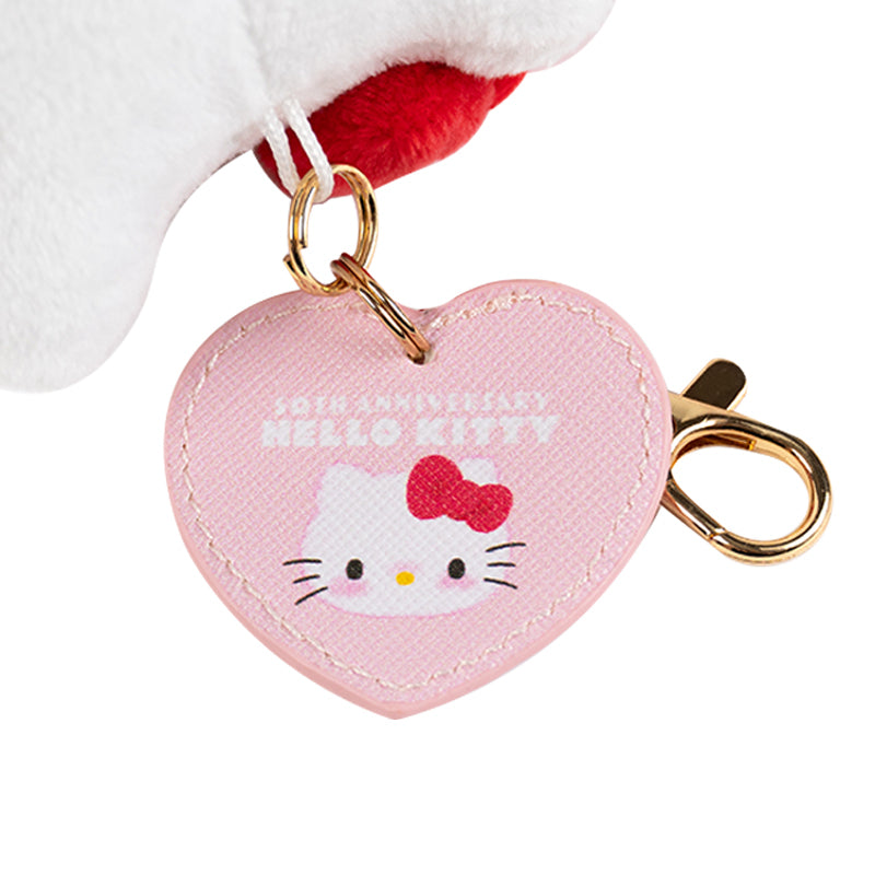 Hello Kitty 50th Anniv. Plush Mascot Keychain (Full of Happy Series) Accessory Global Original   