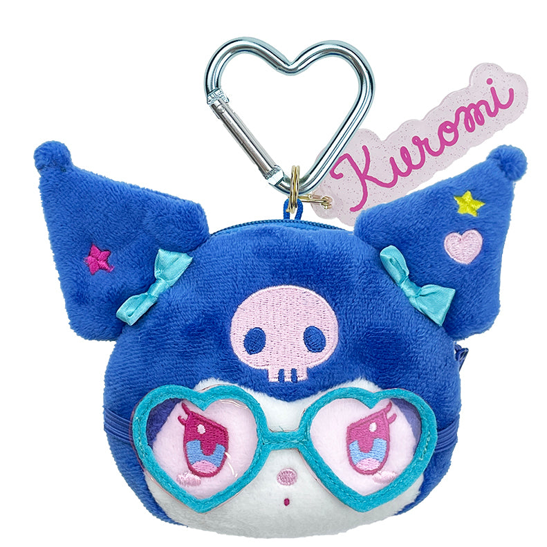 Kuromi Plush Mini Zip Pouch (Kuromi Loves U) Accessory Global Original