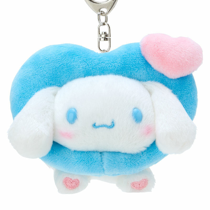 Cinnamoroll Plush Mascot Keychain (Big Heart Series) Accessory Japan Original   