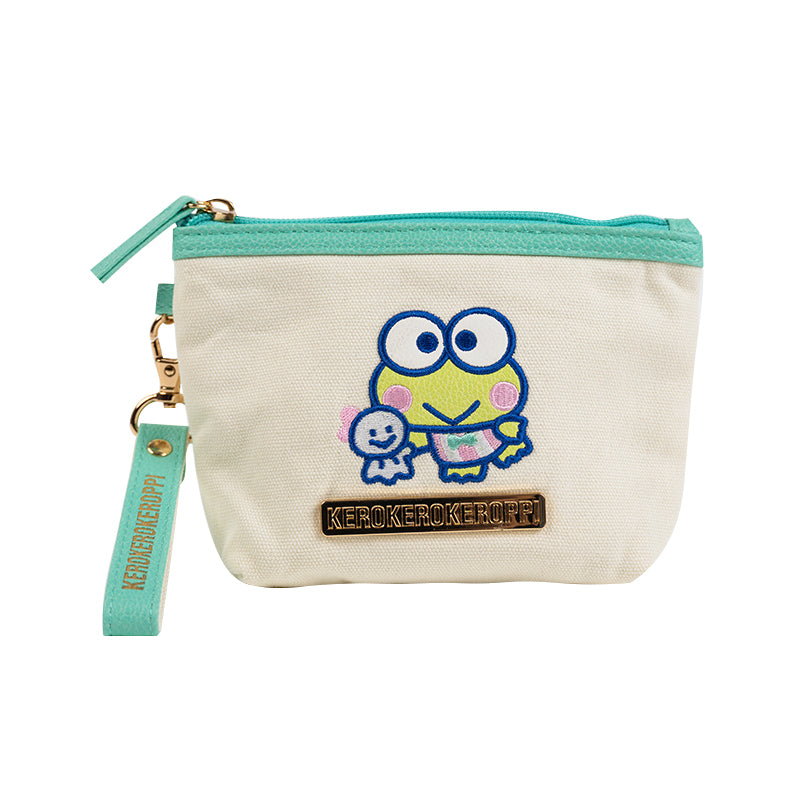 Keroppi Mini Zipper Pouch (Teru Teru and Me Series) Bags Global Original   