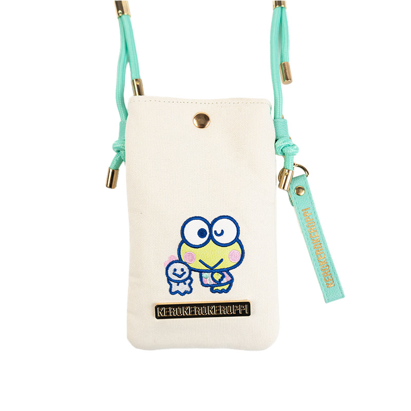 Keroppi Crossbody Phone Bag (Teru Teru and Me Series) Bags Global Original   