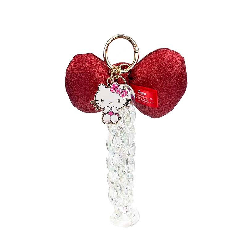 Hello Kitty 50th Anniv. Bag Charm (Metallic Bow Series) Accessory Global Original