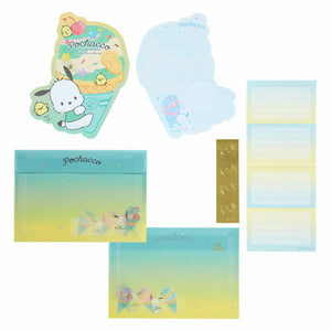 Pochacco Letter Set (Ice Cream Party Series) Stationery Japan Original