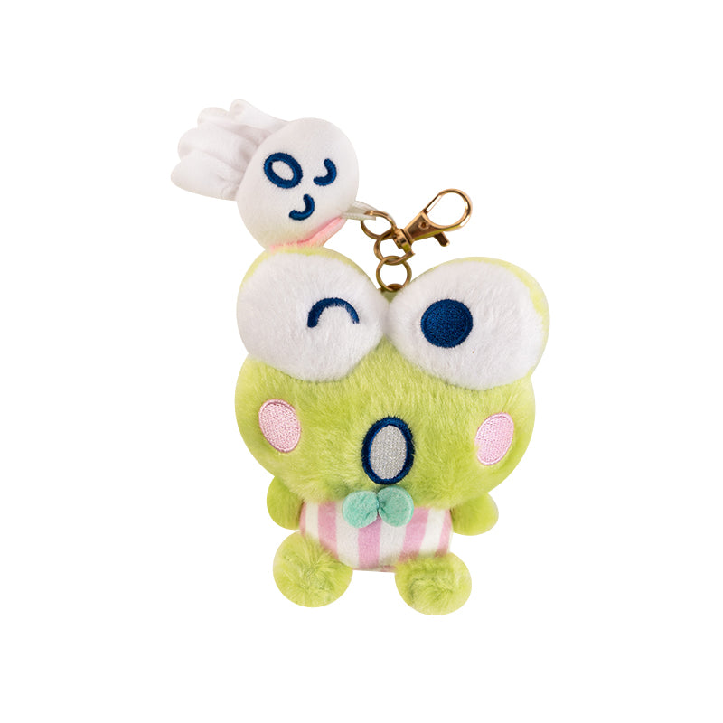 Keroppi Plush Mascot Keychain (Teru Teru and Me Series) Accessory Global Original   