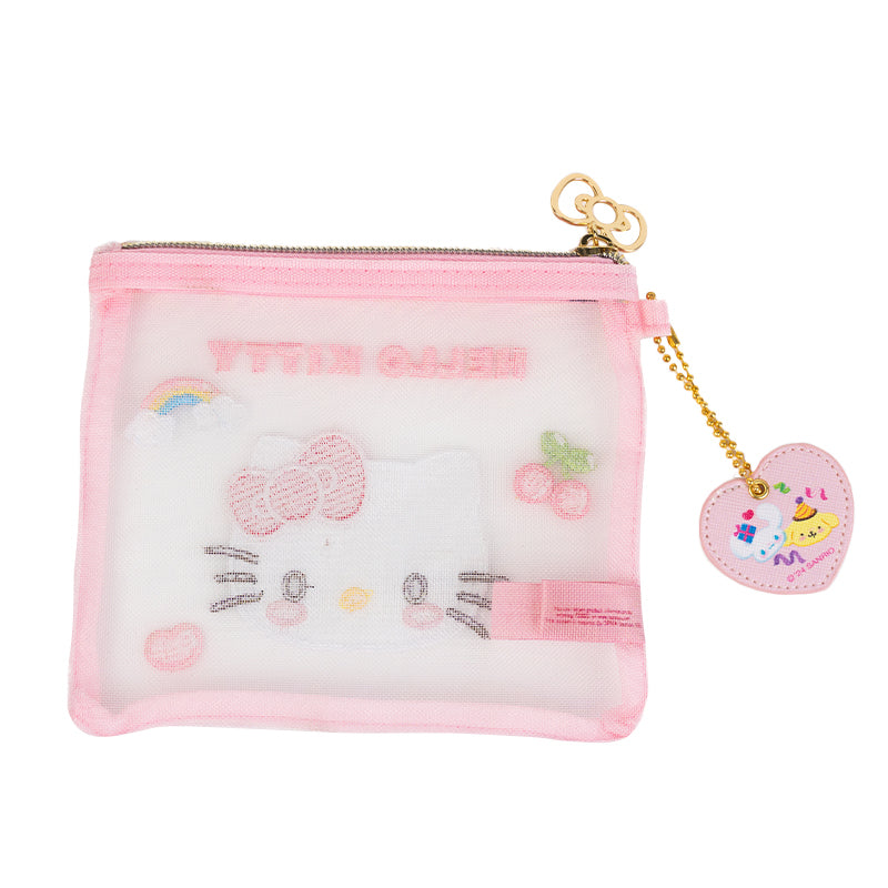 Hello Kitty 50th Anniv. Mini Zipper Pouch (Full of Happy Series) Bags Global Original   