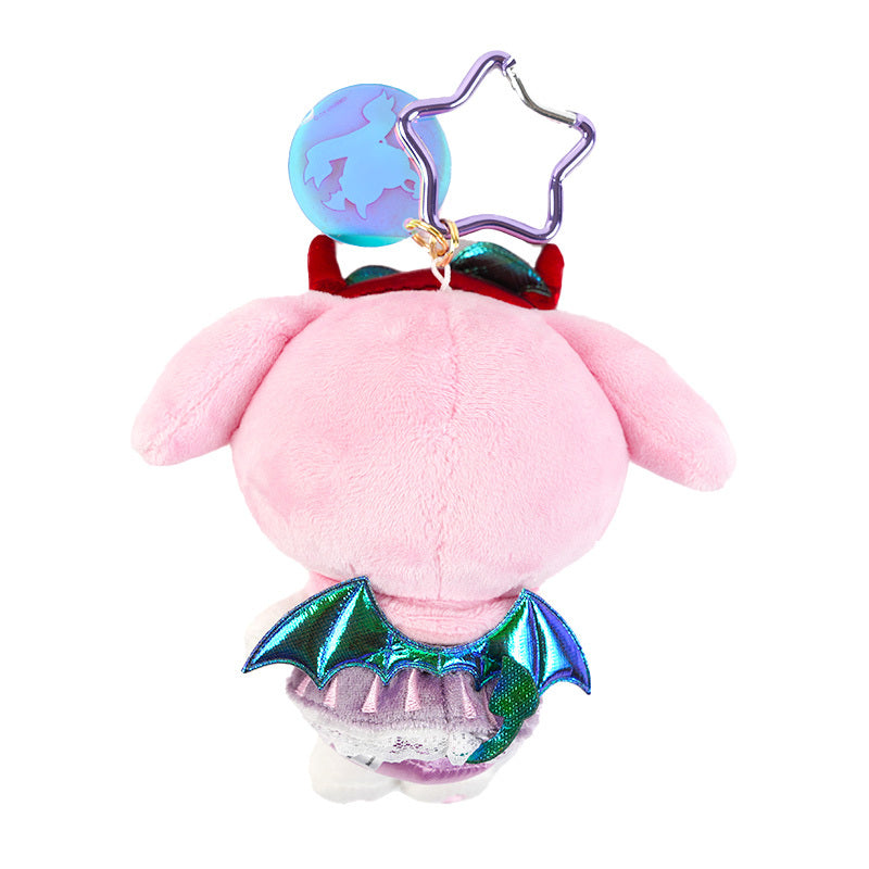 My Melody Dark Plush Mascot Keychain (Bright and Dark Angel Series) Accessory Global Original