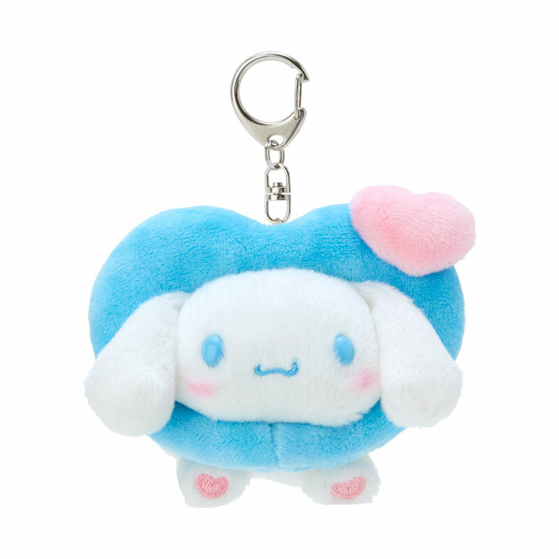 Cinnamoroll Plush Mascot Keychain (Big Heart Series) Accessory Japan Original   