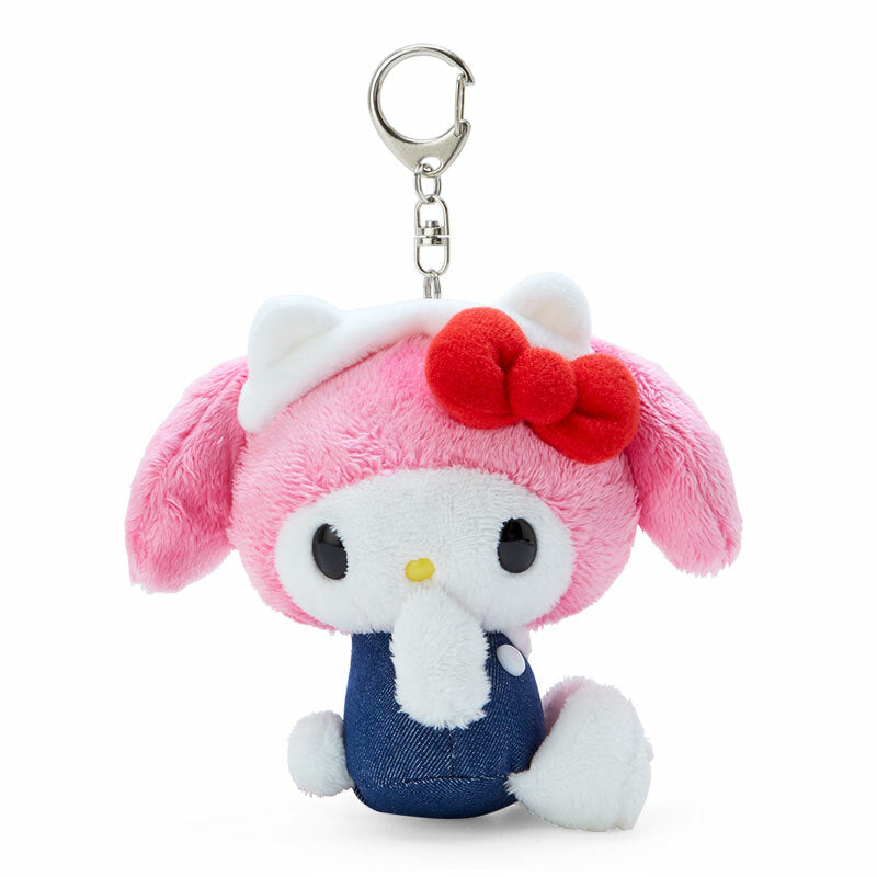 My Melody Mascot Keychain Plush (Hello, Everyone! Series) Accessory Japan Original   