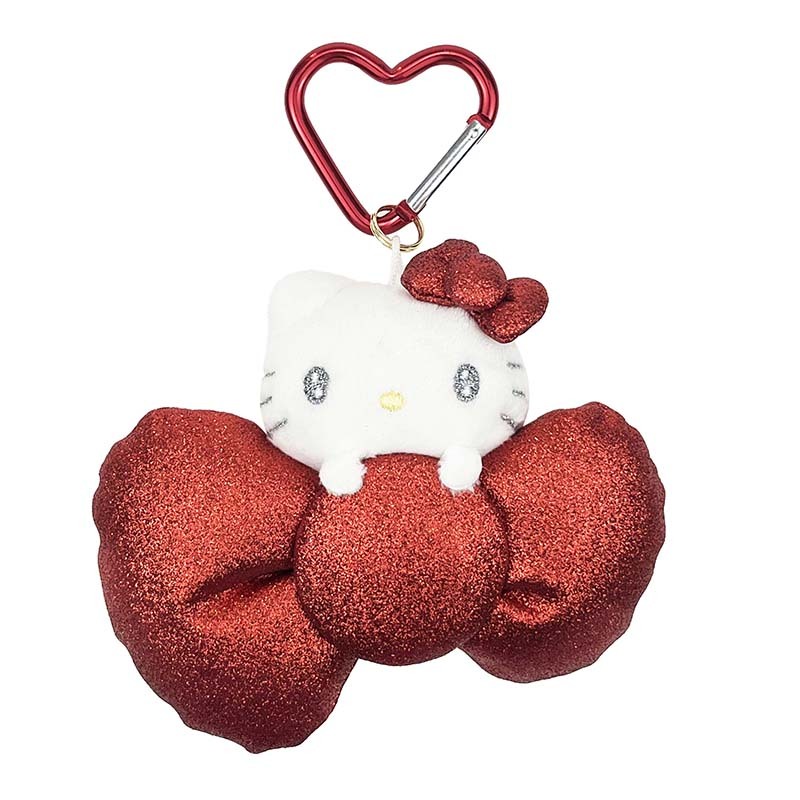 Hello Kitty 50th Anniv. Red Mascot (Metallic Bow Series) Accessory Global Original