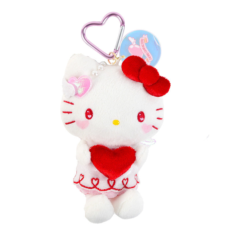 Hello Kitty Bright Plush Mascot Keychain  (Bright and Dark Angel Series) Plush Global Original   