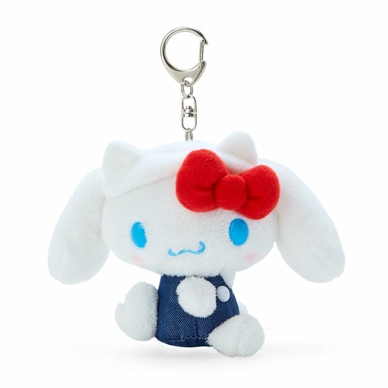 Cinnamoroll Mascot Keychain Plush (Hello, Everyone! Series) Accessory Japan Original   