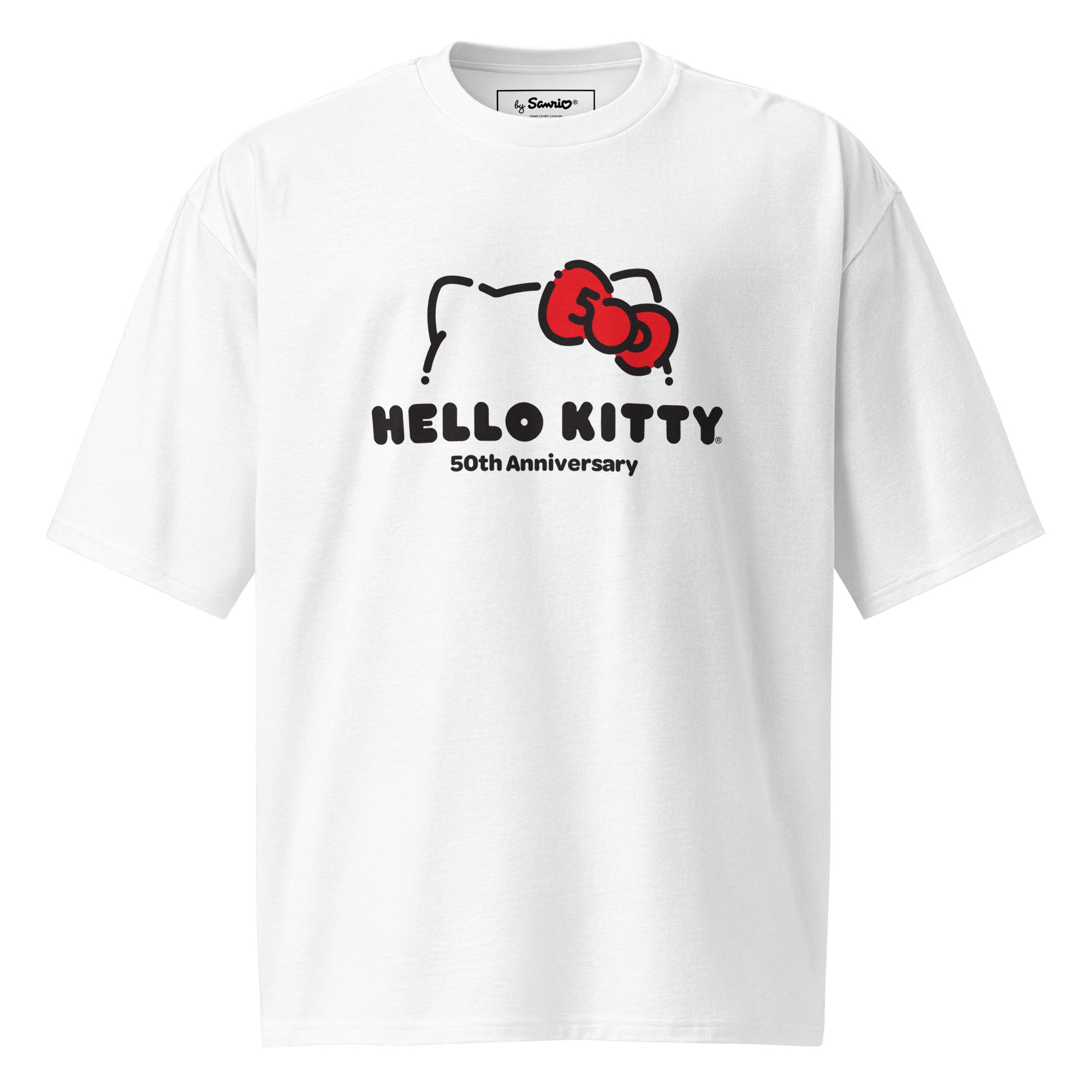 Hello Kitty 50th Anniversary Classic Oversized Tee Apparel Printful S  