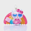 Hello Kitty x Christopher Radko Handmade Glass Ornament (Pool Party) Seasonal RAUCH BRANDS