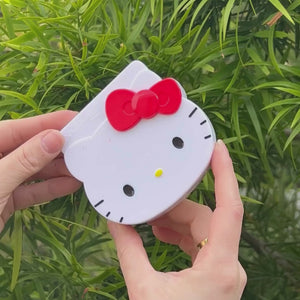 Hello Kitty x The Crème Shop Mattifying Blotting Paper + Mirrored Case