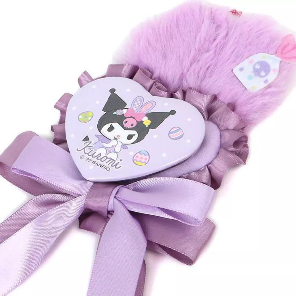 Kuromi Rosette Badge (Spring Things Series) Accessory Japan Original