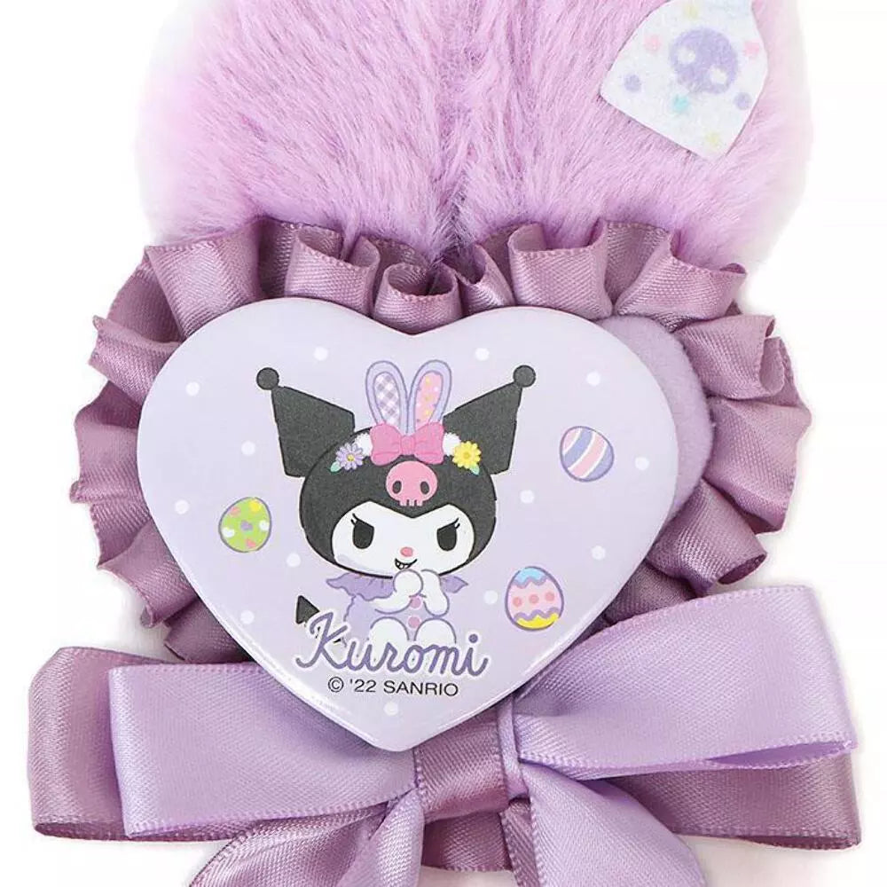 Kuromi Rosette Badge (Spring Things Series) Accessory Japan Original