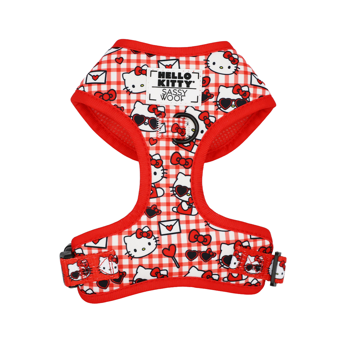 Hello Kitty x Sassy Woof Dog Harness (Classic Red)