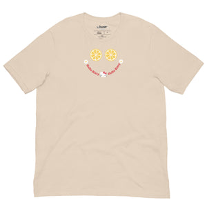 Hello Kitty Summer Smile Tee Apparel Printful Soft Cream XS 