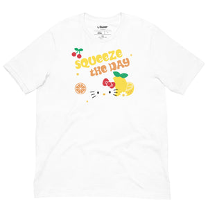 Hello Kitty Squeeze The Day Tee Apparel Printful White XS 