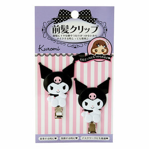 Kuromi Classic Hair Clip Set Accessory Japan Original