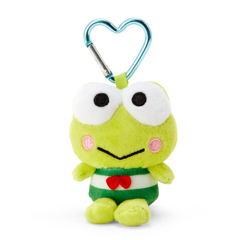 Keroppi Plush Mascot All My Heart Keychain Accessory Japan Original   