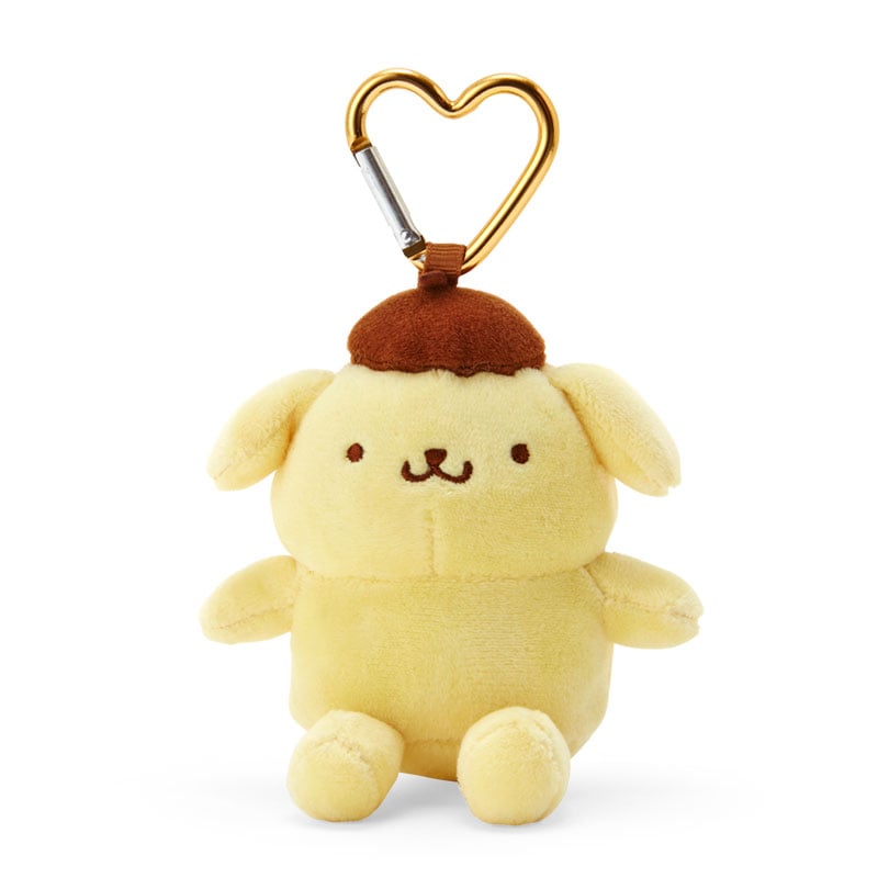 Pompompurin Plush Mascot All My Heart Keychain Accessory Japan Original   