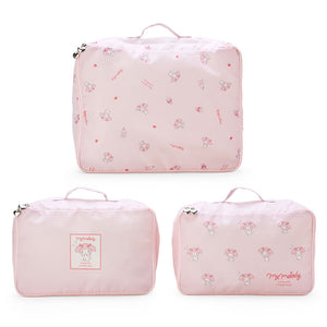 My Melody 3-Piece Packing Cube Set Travel Japan Original   