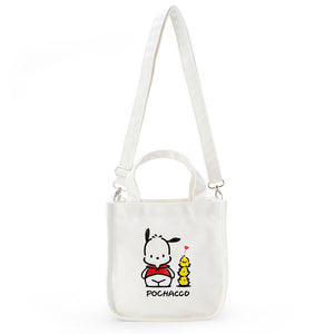 Pochacco Convertible Cotton Mini Tote Bag Bags Japan Original   